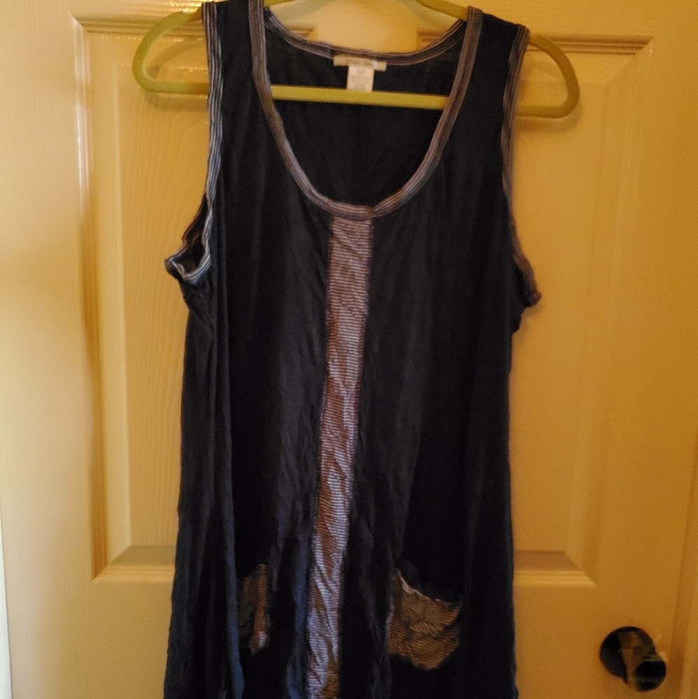 Cute wrinkled pull over dress